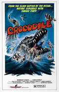 crocodile  01 film star poster A4 Photo Print