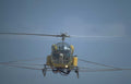crop dusting helicopter Vintage A4 Photo Print