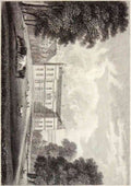 crop vintage Hintlesham Hall A4 Photo Print