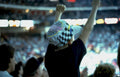 crowd basketball lasvegas Vintage A4 Photo Print