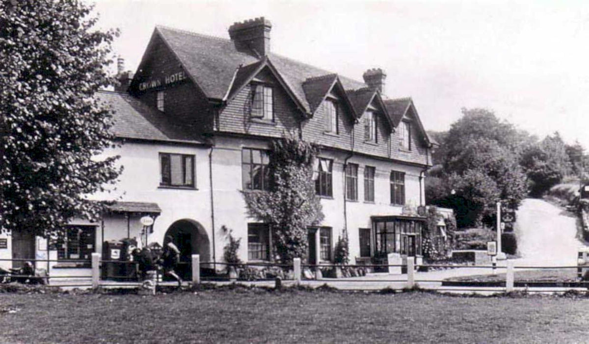 crown hotel buxtonVintage 1880s 1900s A4 Photo Print