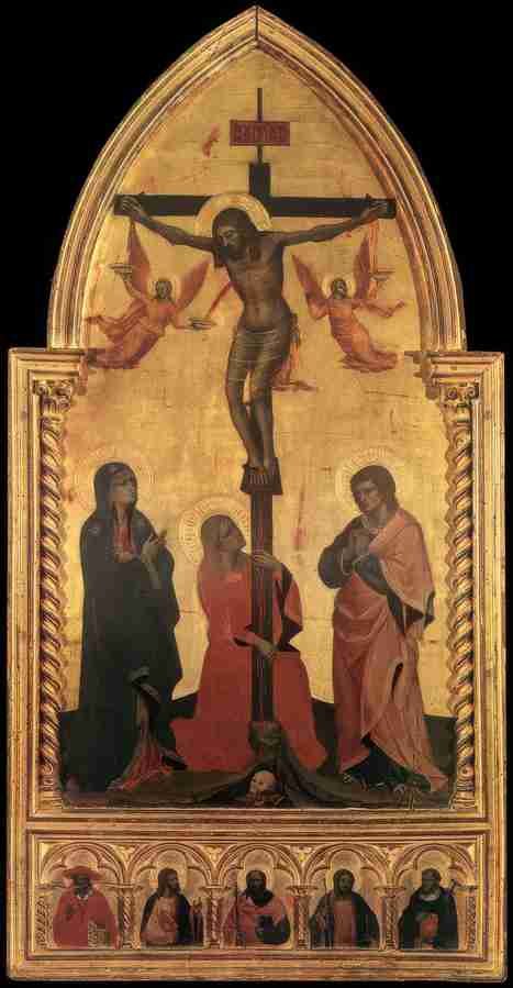 crucifix 115 Art A4 Photo Print