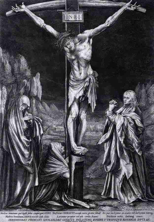 crucifix 39 Art A4 Photo Print