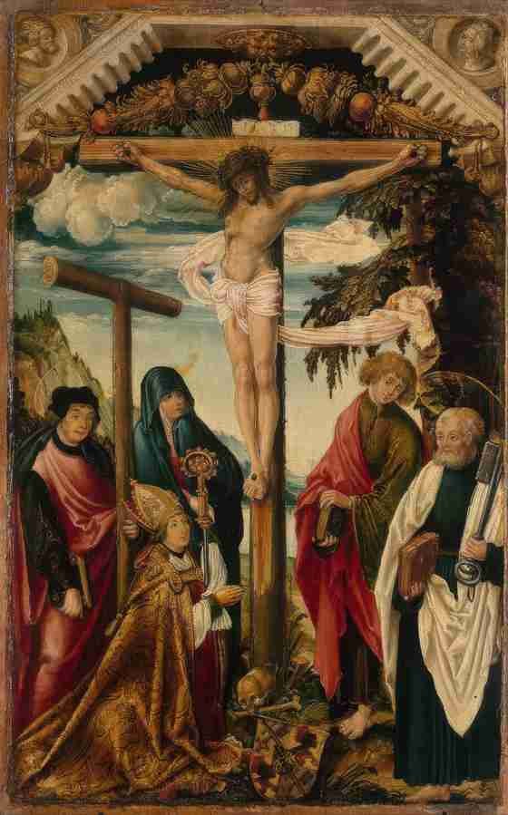 crucifix 54 Art A4 Photo Print