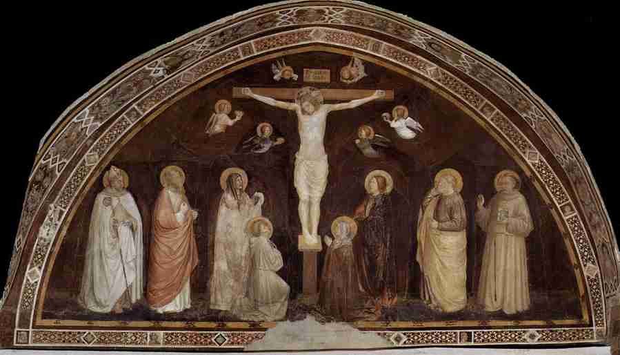 crucifix 63 Art A4 Photo Print