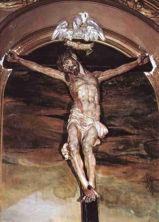 crucifix 91 Art A4 Photo Print