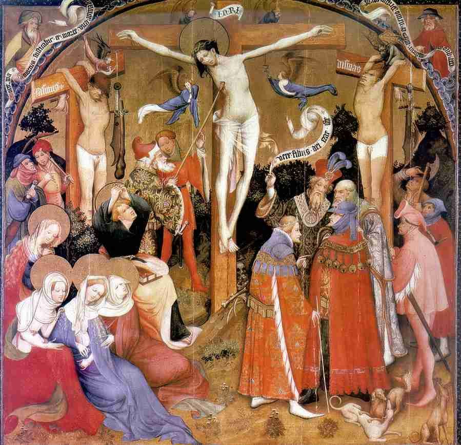 crucifix 93 Art A4 Photo Print
