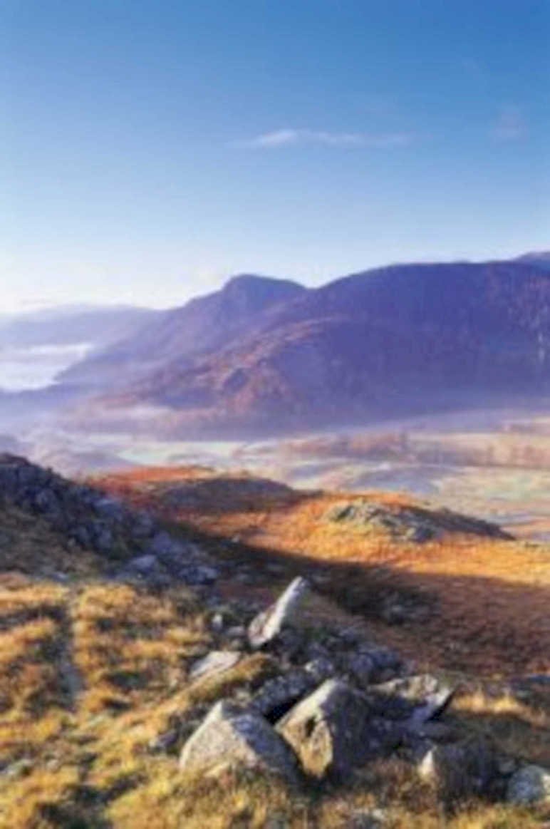 crummock water hills UK GB British A4 Photo Print