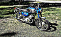 cs1 motorbike A4 Photo Print