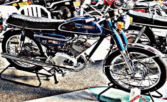 cs2e motorbike A4 Photo Print