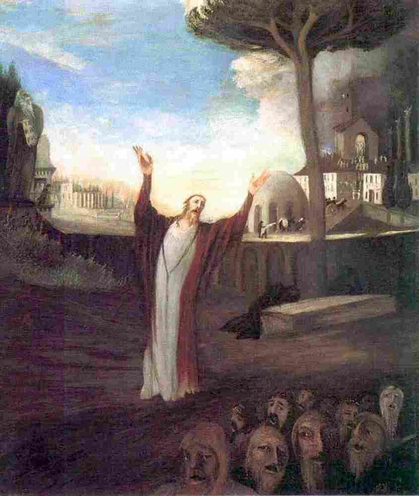 cso Praying Saviour Art A4 Photo Print
