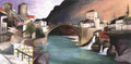cso Roman Bridge at Mostar Art A4 Photo Print