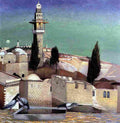 cso The Mount of Olives in Jerusalem Art A4 Photo Print