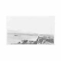 cuba guantanamo bay bird s eye view 4 ed desconocido Vintage A4 Photo Print