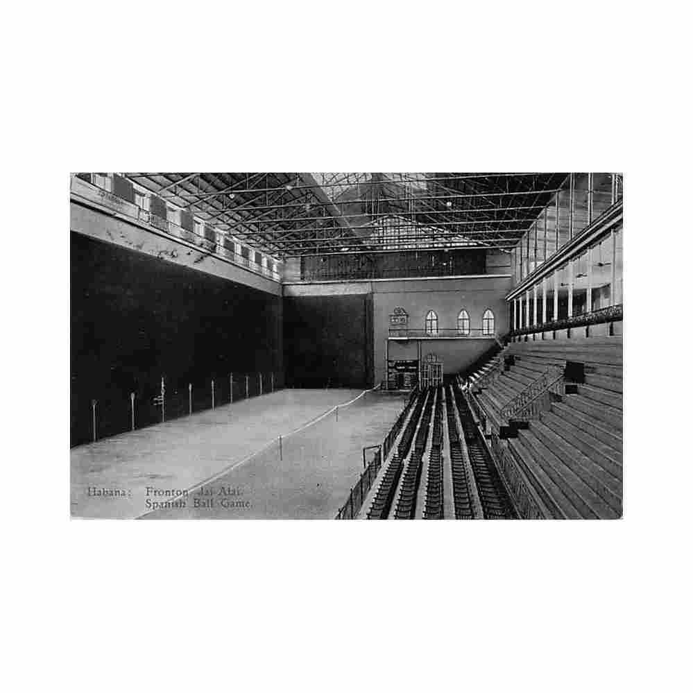 cuba la habana fronton jai alai ed c jordi 64 Vintage A4 Photo Print