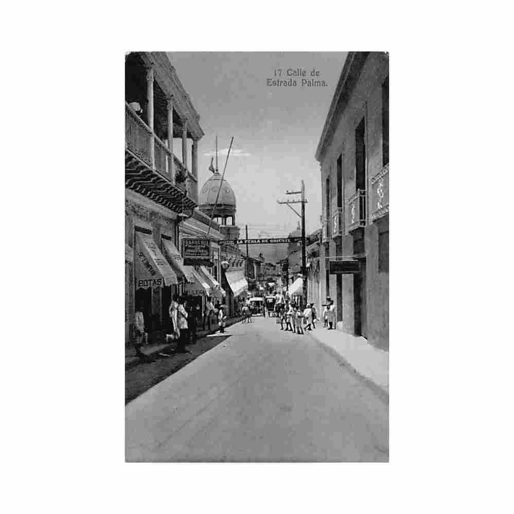 cuba santiago calle de estrada palma ed desconocido 17 Vintage A4 Photo Print