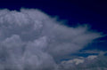 cumulonimbus blue sky 1980s 1990s A4 Photo Print