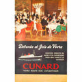 cunard votre route sur l atlantique 1939 2 Advert A4 Photo Print