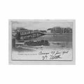 curacao brug over het rifwater Vintage A4 Photo Print
