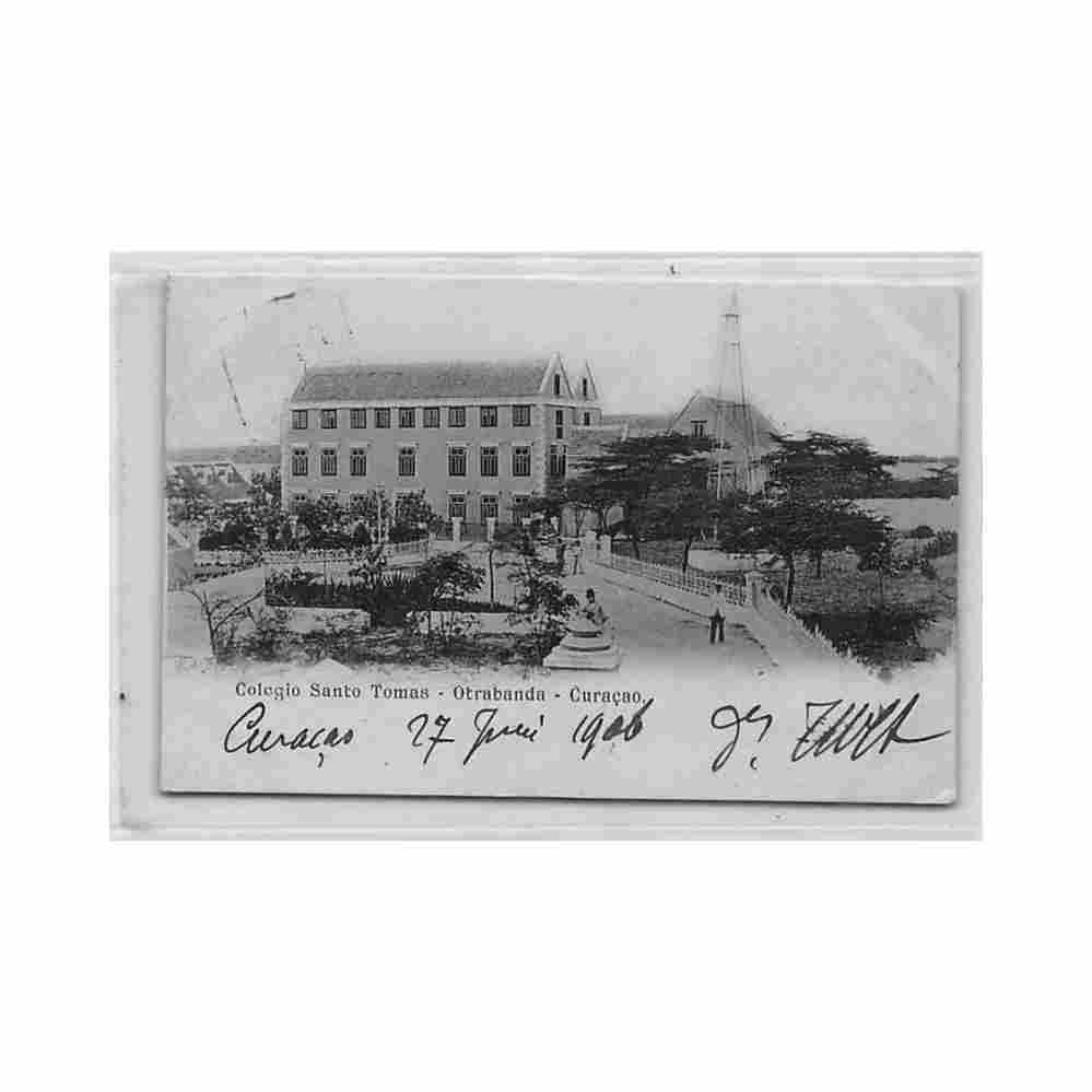 curacao colegio santo tomas otrabanda Vintage A4 Photo Print