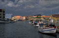 curacao harbor boats 1980s 1990s A4 Photo Print