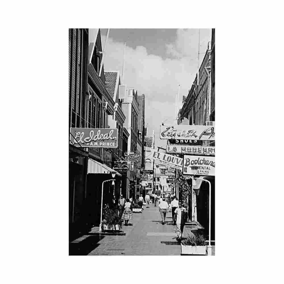 curacao heerenstraat salas Vintage A4 Photo Print