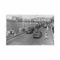 curacao traffic over pontoon bridge emma willemstad thomsen ellis hutton co Vintage A4 Photo Print