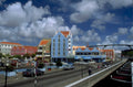 curacao willemstad waterfront 1980s 1990s A4 Photo Print