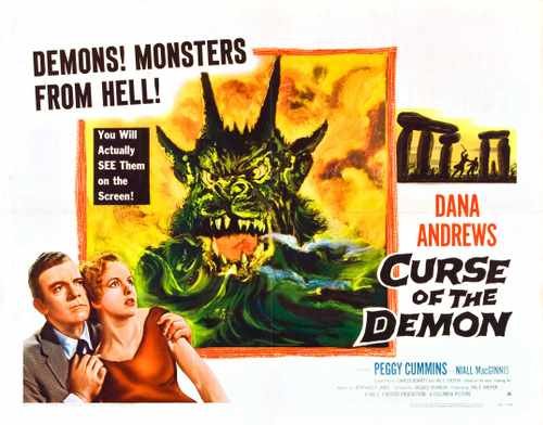 curse of demon  04 film star poster A4 Photo Print