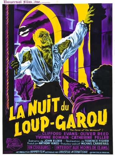 curse of werewolf  05 film star poster A4 Photo Print