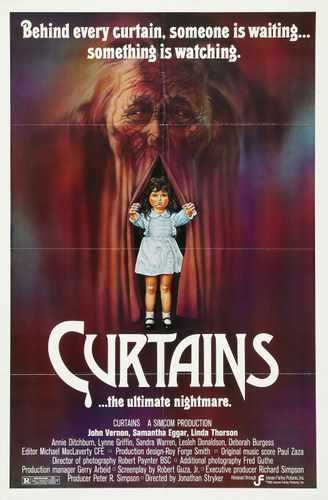 curtains  01 film star poster A4 Photo Print