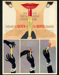 cutex lipstick 1960 Advert A4 Photo Print