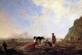 cuy Herdsmen with Cows Art A4 Photo Print