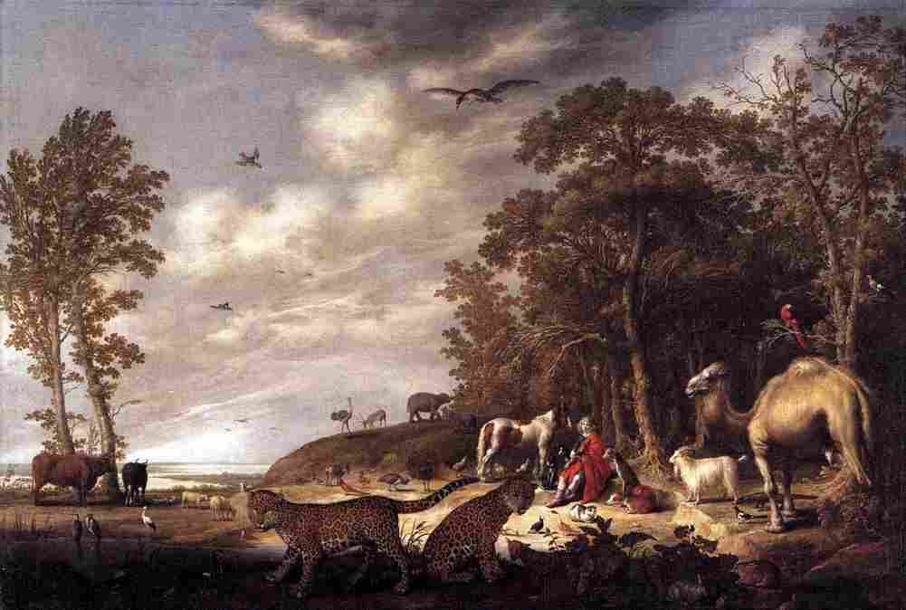cuy Orpheus with Animals Art A4 Photo Print