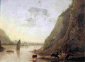 cuy River with Cows Art A4 Photo Print