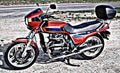 cx650 ed motorbike A4 Photo Print