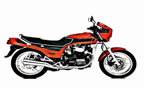 cx650e motorbike A4 Photo Print