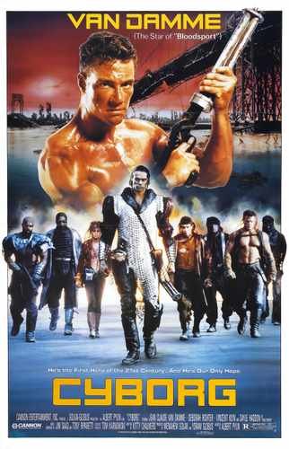 cyborg  01 film star poster A4 Photo Print