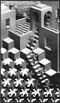 cycle mc escher 1938 A4 Photo Print