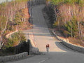 cycling mountain road1980s 1990s A4 Photo Print