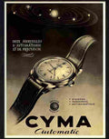 cyma watches Advert A4 Photo Print