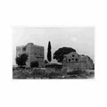 cyprus kolossi tower h c panteledis Vintage A4 Photo Print