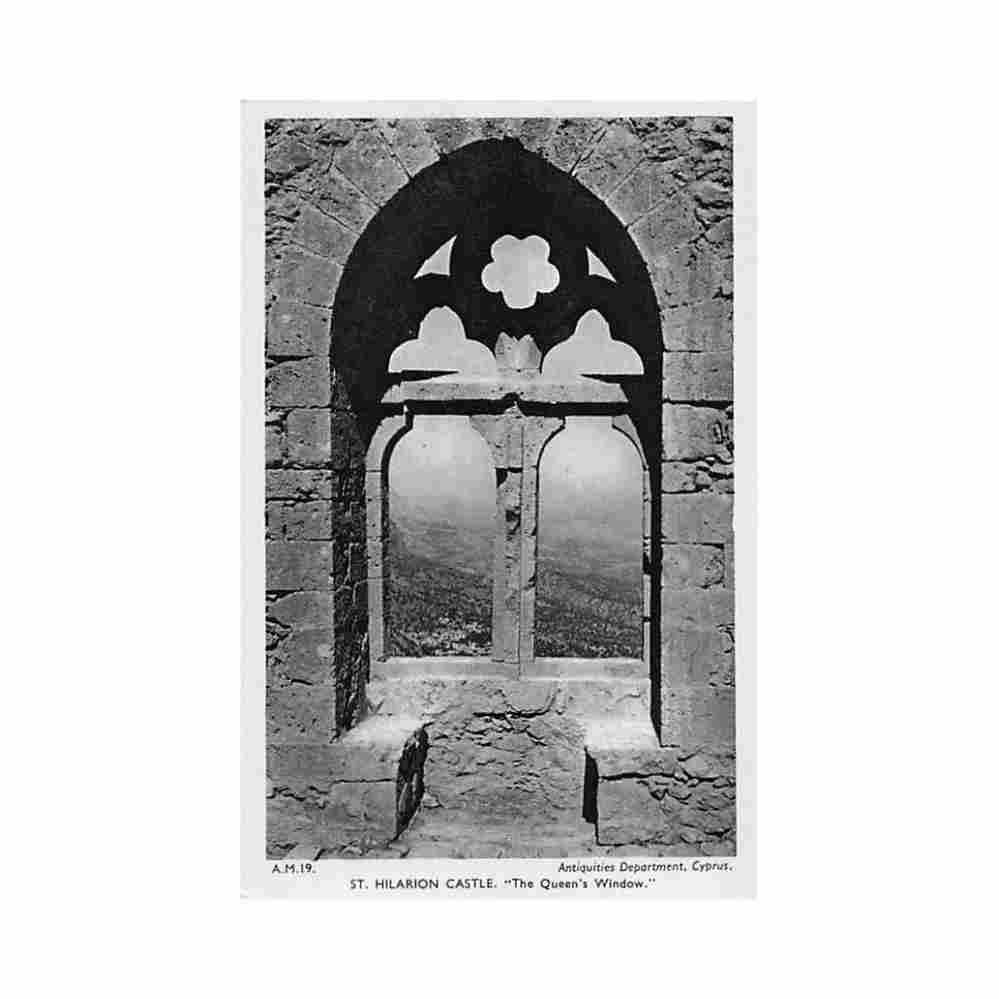 cyprus st hilarion castle antiquities dept am 19 Vintage A4 Photo Print