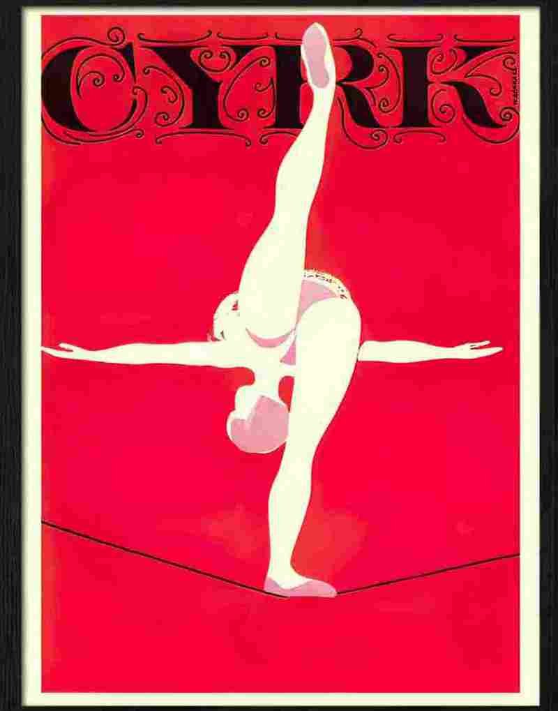 cyrk polish circus poster Advert A4 Photo Print