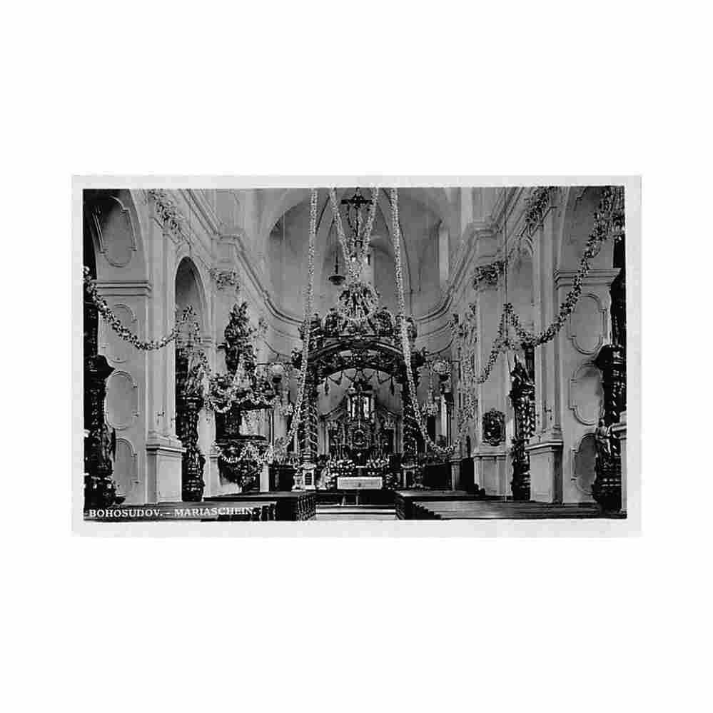 czech rep bohosudov mariaschein Vintage A4 Photo Print