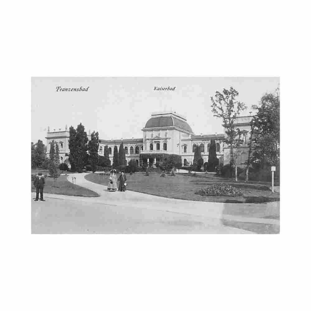 czech rep frantiskovy lazne franzensbad kaiserbad Vintage A4 Photo Print