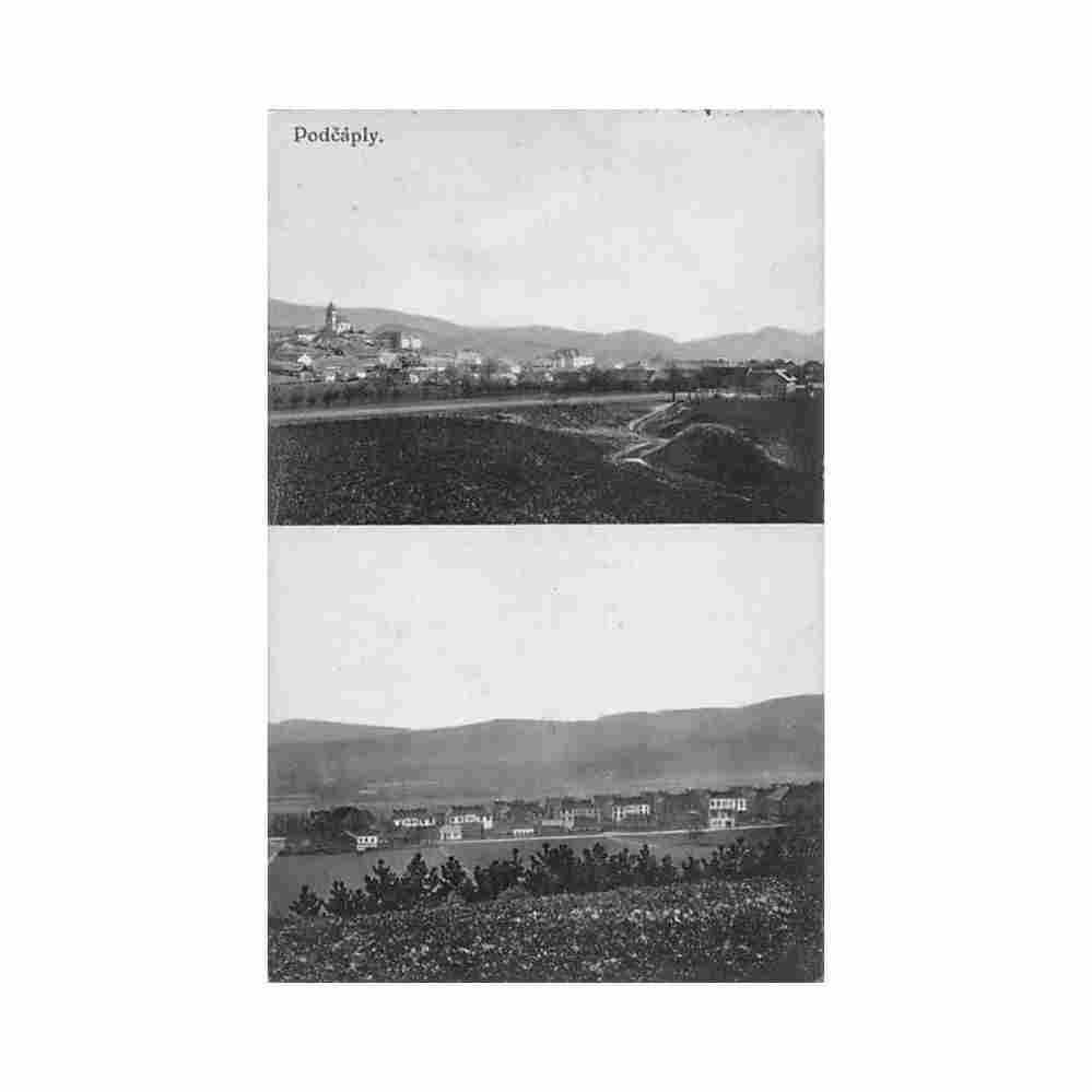 czech rep horni pocaply podcaply Vintage A4 Photo Print