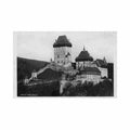 czech rep hrad karlstejn Vintage A4 Photo Print