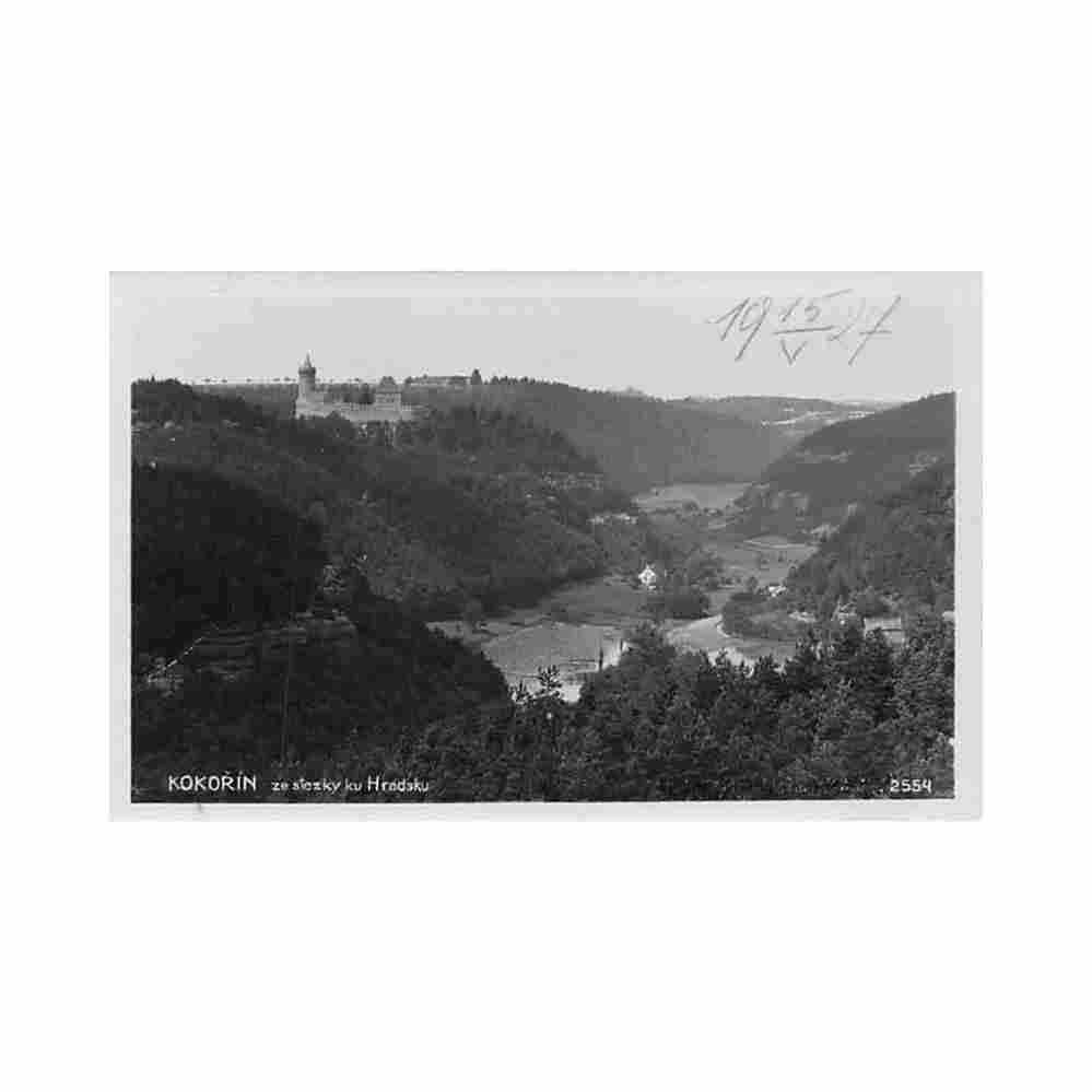 czech rep kokorin ze stezky ky hradsku Vintage A4 Photo Print
