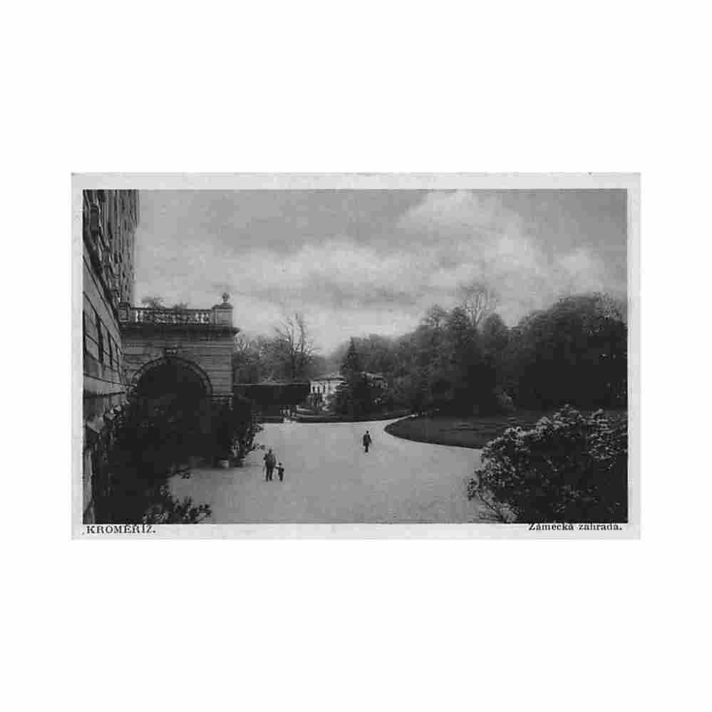 czech rep kromeriz kromeriz zamecka zahrada Vintage A4 Photo Print